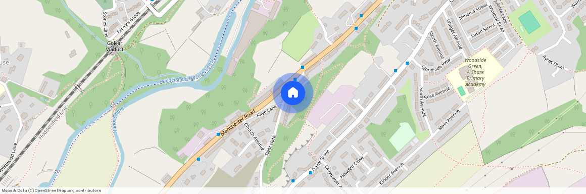 Slant Gate, Linthwaite, Huddersfield, West Yorkshire, HD7
