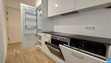 Sonnwendviertel: 1-Zimmer-Wohnung mit Balkon im 12. OG – Fitnessraum, Co-Working & Rooftop-Terrasse inklusive! - Foto 5