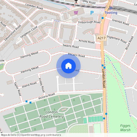 Crusoe Road, Mitcham, Surrey