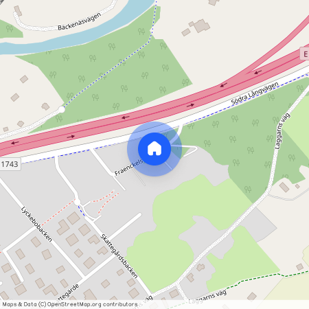 Fraenckels Backe, Lerum