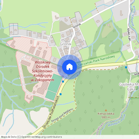 ul. Gronik, Kościelisko, Kościelisko, tatrzański, małopolskie