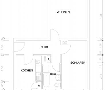 *** GRÜNE stadtnahe WOHNUNG ***hell und freundlich *** nur wenige T... - Foto 1