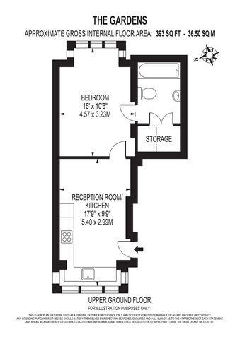 1 bedroom apartment - Photo 2