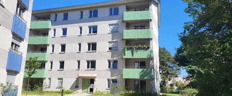 NEUBAU -topp Schnitt mit Dusche und Badewanne- 3-Zimmer Wohnung im 1. OG mit Balkon (Nr. 4) barriere - Foto 1