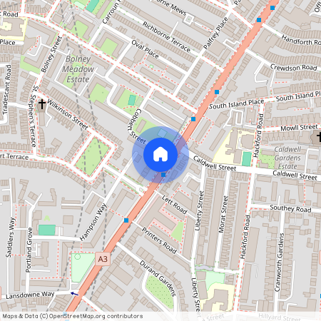Albert Square, Vauxhall, London, SW8