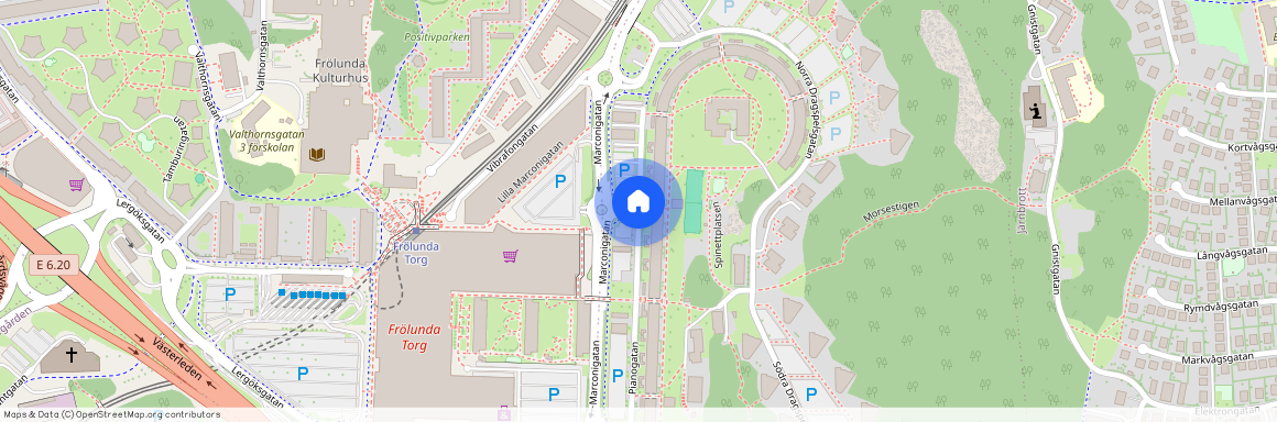 Pianogatan, Västra Frölunda