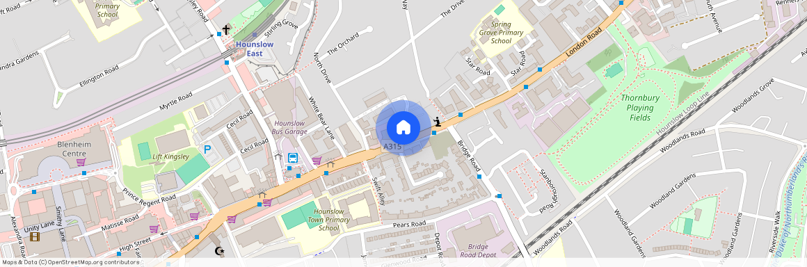 Tudor Place, London Road, Hounslow, TW3