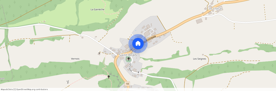 Rte Principale, St-Brais