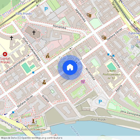 ul. Stefana Okrzei 18, Stara Praga, Praga-Północ, Warszawa, mazowieckie