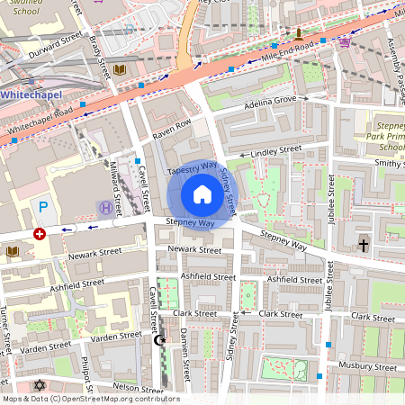 Georgette Apartments, Cendal Crescent, E1