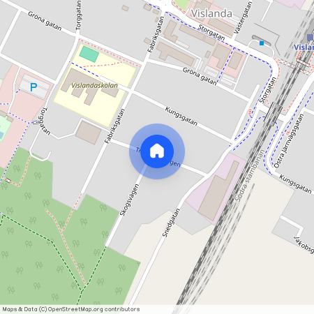 Trädgårdsgatan, Vislanda