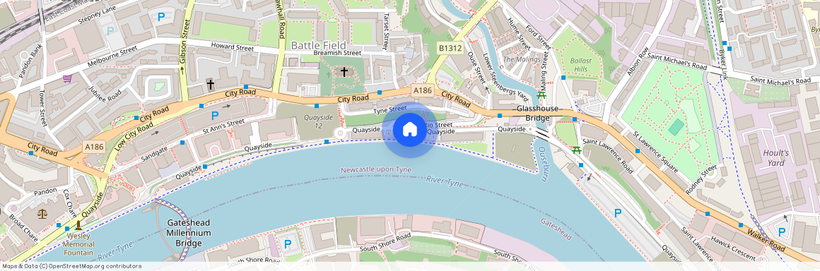 Mariners Wharf, Quayside, Newcastle Upon Tyne, NE1