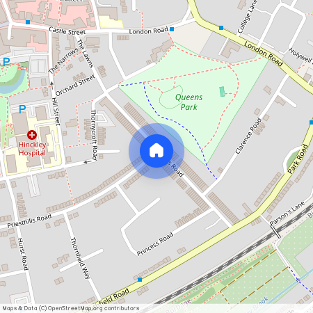 Queens Road, Hinckley, LE10