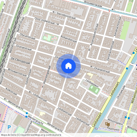 Leidsebuurt-oost, 2013 XC, Oranjeboomstraat, Haarlem