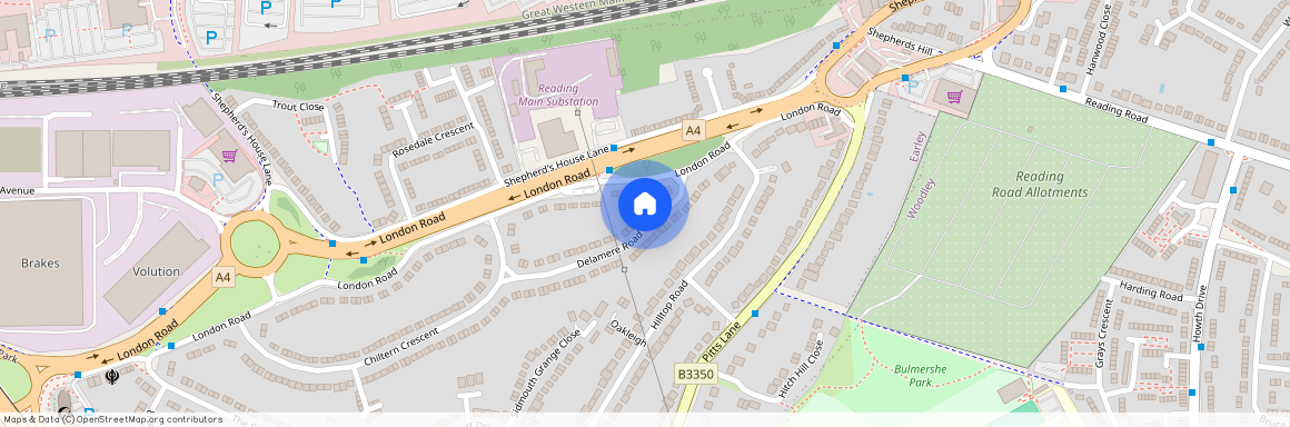 Delamere Road, Earley