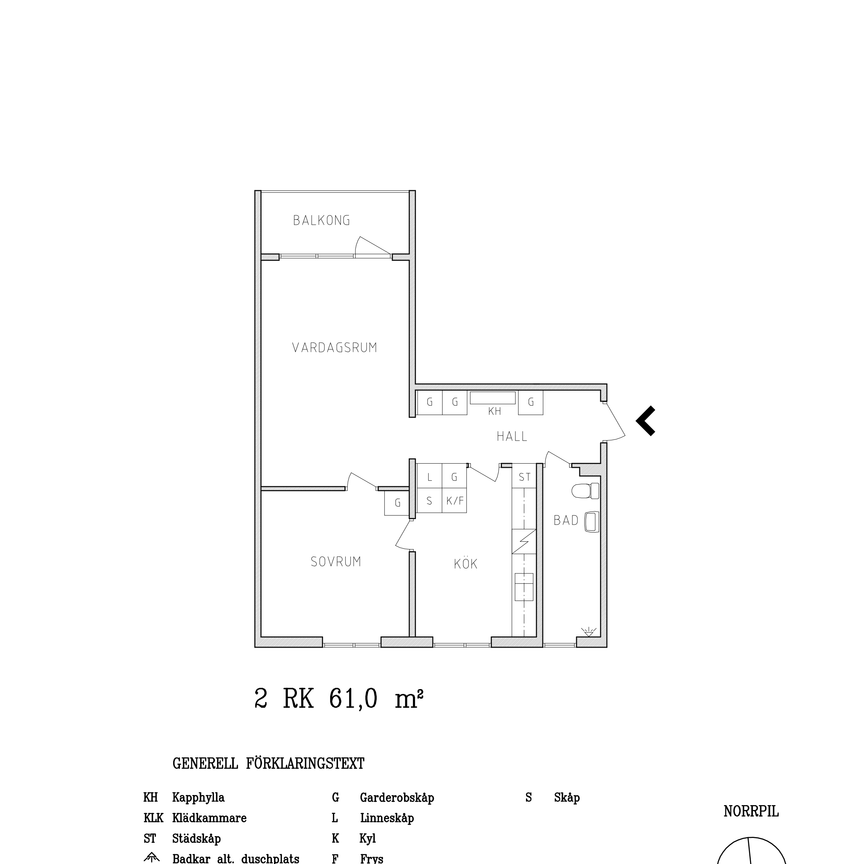 Rosendalsgatan 4 B, våning None - Foto 2