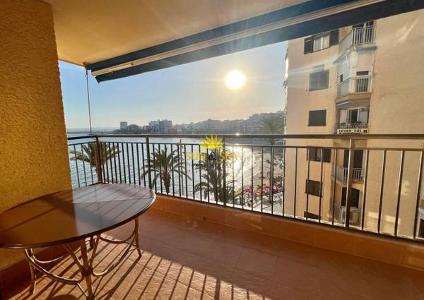 ​ FLAT FOR RENT ON THE FIRST LINE OF THE SEA IN TORREVIEJA - ALICANTE
