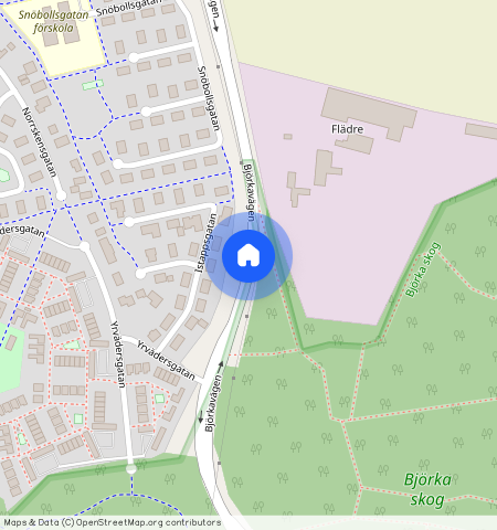 Björkavägen, Ödåkra