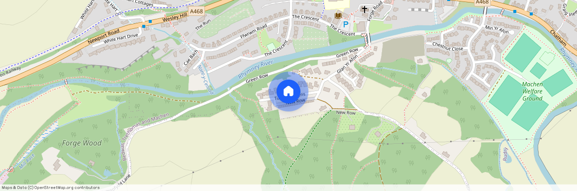 Tudor Gardens, Machen, CAERPHILLY