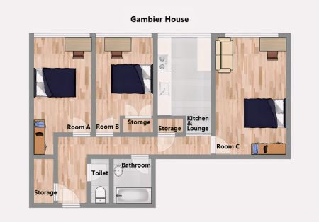 3 Bed / 1 Bath - Photo 2