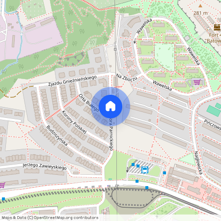 ul. Teodora Parnickiego, Mistrzejowice, Mistrzejowice, Kraków, małopolskie