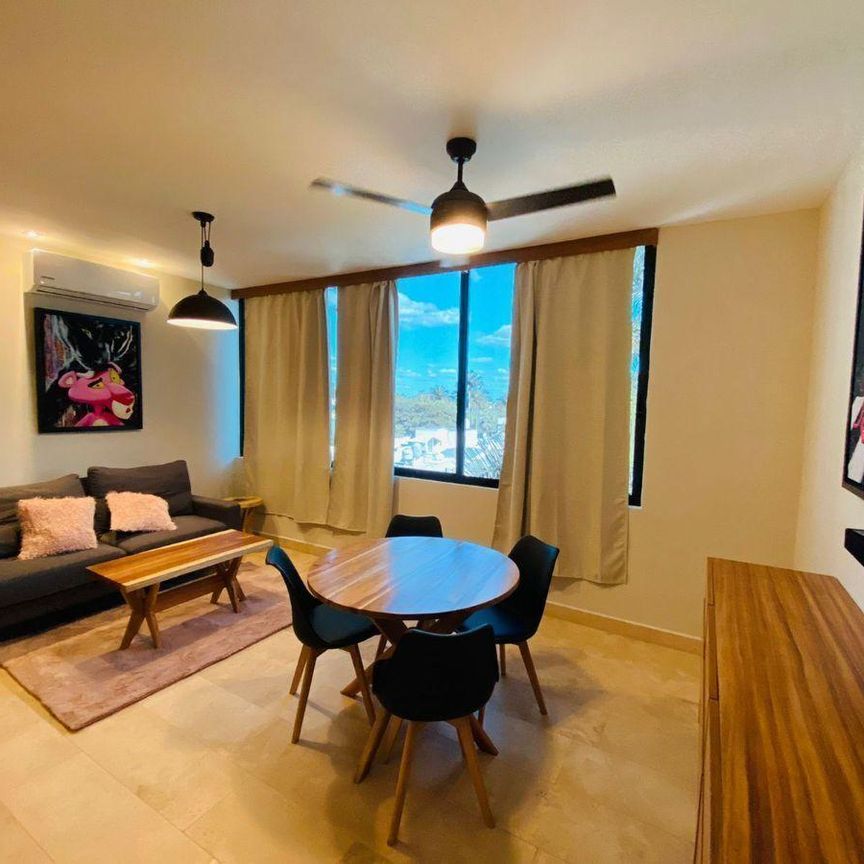 Departamento amueblado, en torre con elevador. - Photo 1