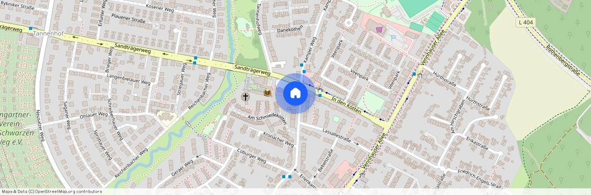 Kamper Weg 188, 40627 Düsseldorf - Vennhausen