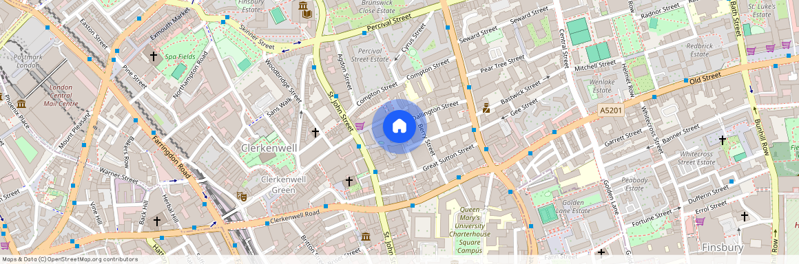 Horse Shoe Court, Clerkenwell, London