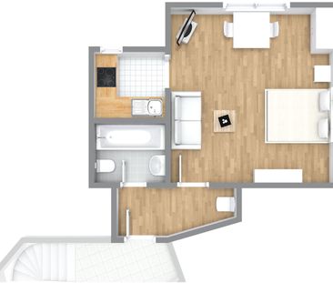 Beliebte Lage - Apartment im belgischen Viertel - Foto 1