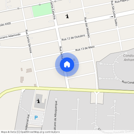 Rua Santa Catarina, 579, Quatro Barras, Quatro Barras - PR, 83420-000, Brazil