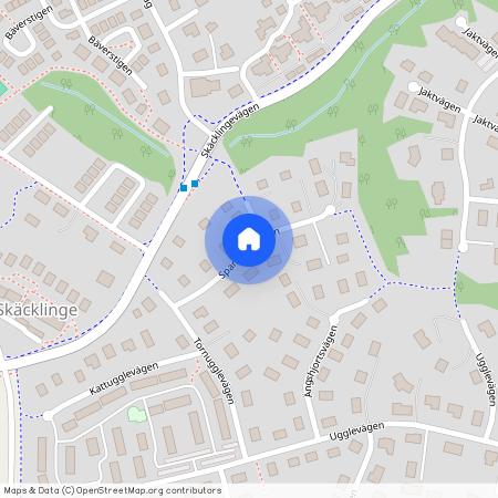 Sparvhöksvägen, Tumba