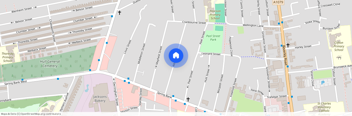 Albany Street, Hull, East Riding Of Yorkshire, HU3