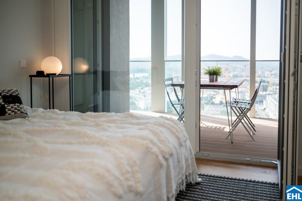 Erstbezug – TOWER HOMES mit Rooftop Pool & Sauna bei U1 Kagran - Photo 1