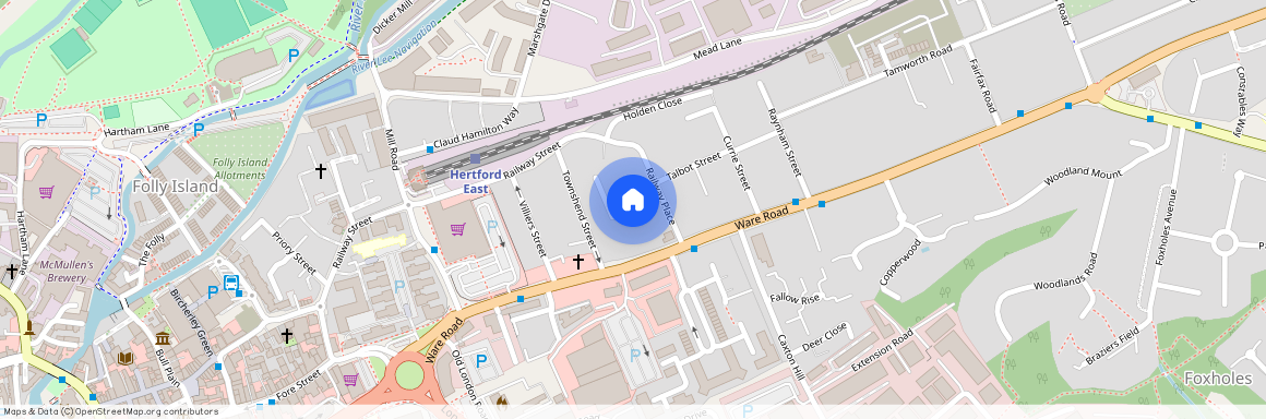 Davies Street, Hertford, Hertfordshire, SG13