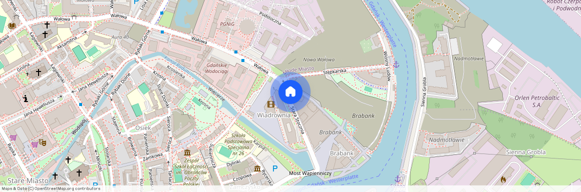 ul. Stara Stocznia, Śródmieście, Gdańsk, pomorskie
