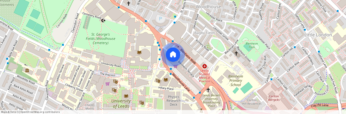 Blenheim Terrace, University, Leeds LS2 9HD