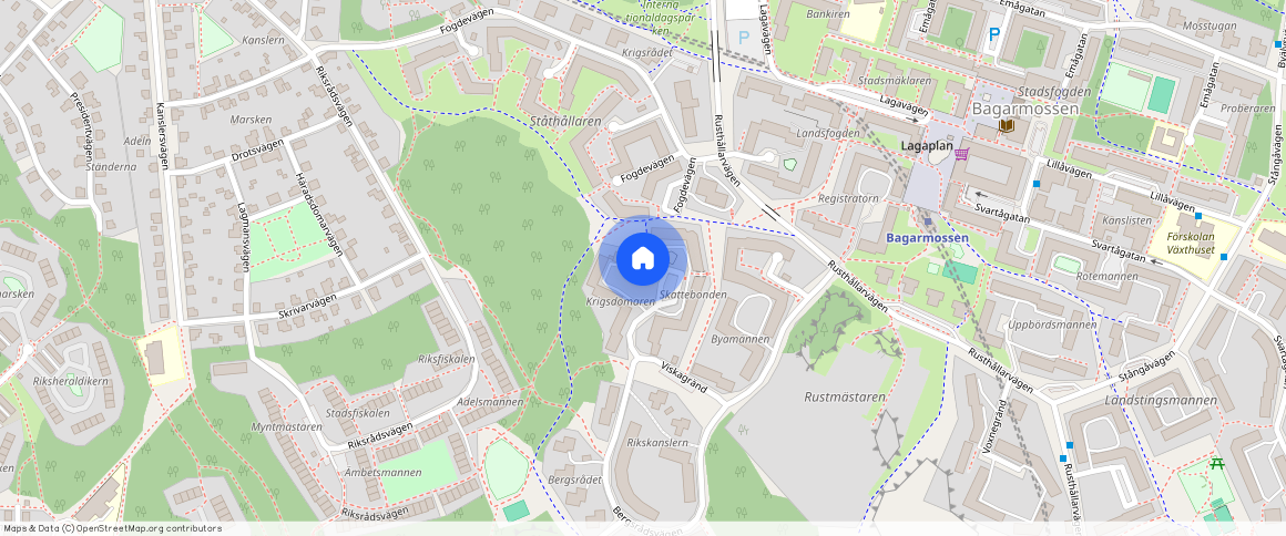 Bagarmossen, Stockholm, Bergsrådsvägen 87