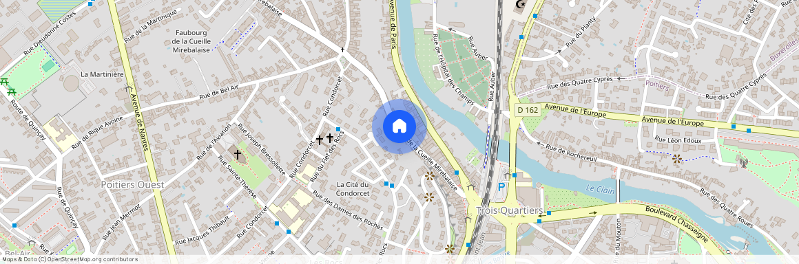 63 Rue de la Cueille Mirebalaise, 86000 Poitiers