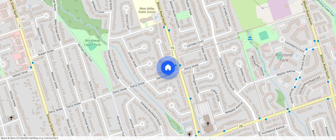 ** Darcy Street Unit# Bsmt, Oshawa