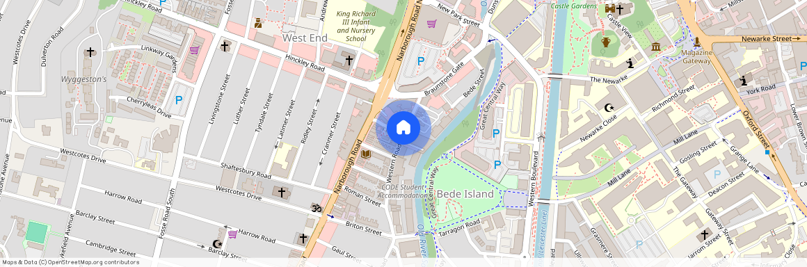 River Soar Living, Western Road, Leicester, LE3