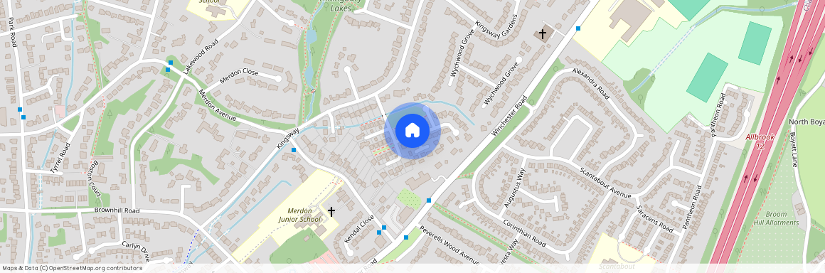 Westwood Gardens, Chandler's Ford, Hampshire, SO53