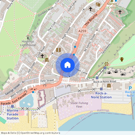 The Bourne, Hastings, TN34 3AY