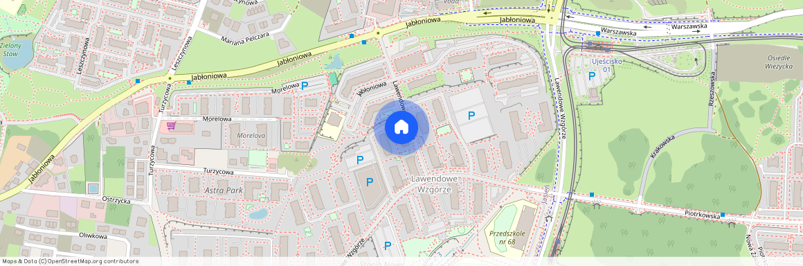 ul. Lawendowe Wzgórze, Jasień, Gdańsk, pomorskie