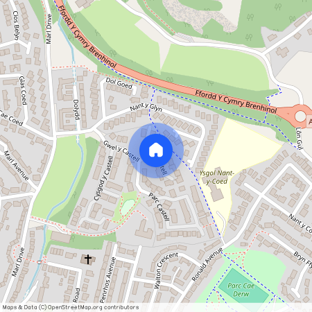 Awel Y Castell, Cyffordd Llandudno, LL31