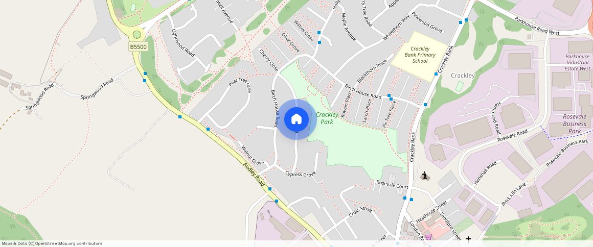 Hazel Road, Newcastle-Under-Lyme, ST5