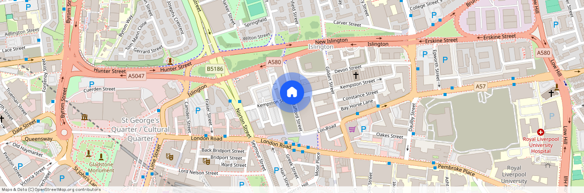 Stafford Street, Liverpool, Merseyside, L3