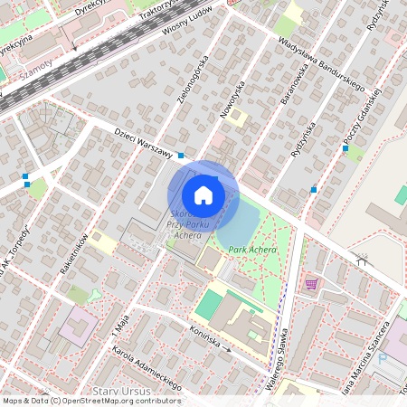 ul. Dzieci Warszawy 41, Skorosze, Ursus, Warszawa, mazowieckie