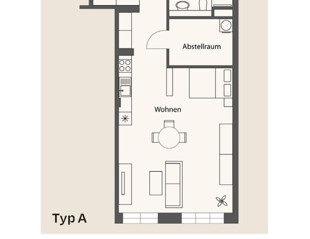 Vier Giebel: Mitten im Herzen von Stuttgart - 21 stilvolle 1-Zimmer-Wohnungen - Foto 1