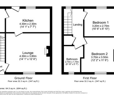 2 bedroom terraced house to rent - Photo 3