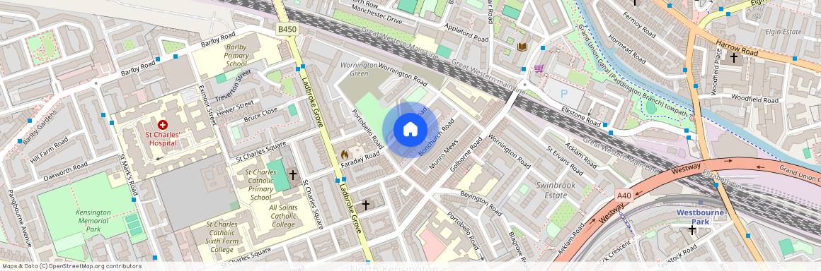 Faraday Road, North Kensington, London, W10